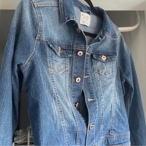 Distress Jean Jacket